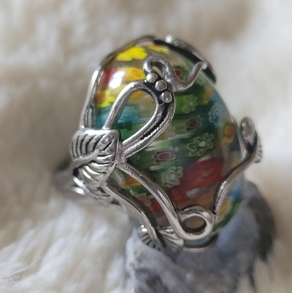 Murano style ring - Picture 3 of 4